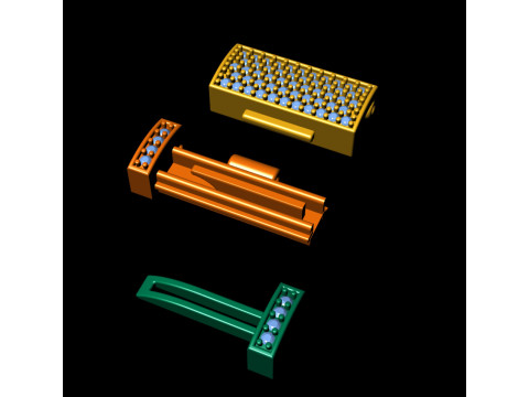 6 mm Diamond Lock Box for Jewelry 3D 打印模型