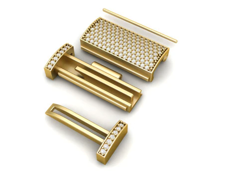 8 and half mm Diamond Lock Box 3D Print Model