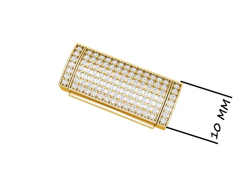 10 MM ダイヤモンド ブレスレット ロック ボックス タイプ 2 3Dプリントモデル