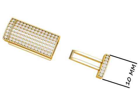10 MM Diamond Bracelet Lock Box Type 2 3D Print Model