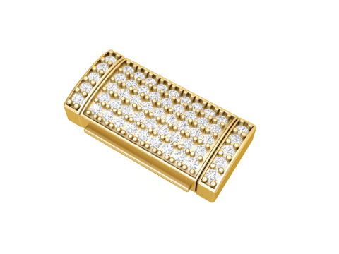 11MM Diamond Bracelet Lock Box Type 2 3D Print Model