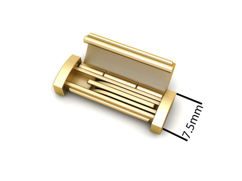 7 and half Gold Flip Lock Box for Jewelery 3Dプリントモデル