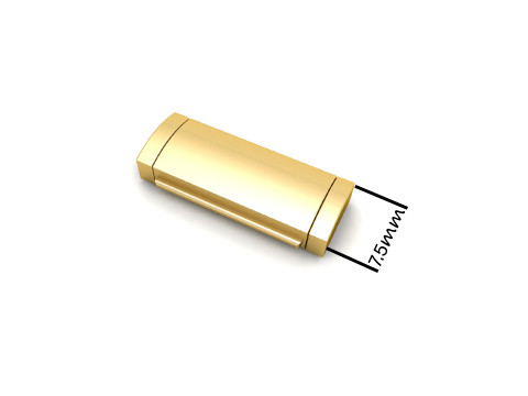 7 and half Gold Flip Lock Box for Jewelery 3Dプリントモデル