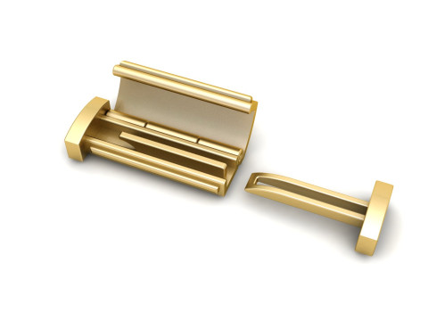 7 and half Gold Flip Lock Box for Jewelery 3Dプリントモデル