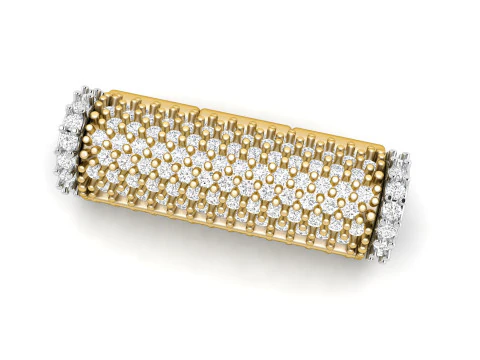 5 mm x 20mm Round Flip Diamond Lock Box for Chain and Necklace 3D Print Model
