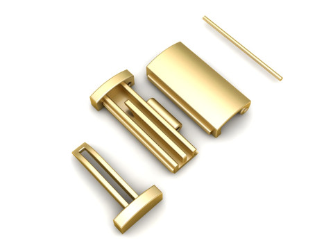 9 mm Rectangular Lock Box Combo of Plain and Diamond 3Dプリントモデル