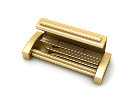 9 mm Rectangular Lock Box Combo of Plain and Diamond 3Dプリントモデル