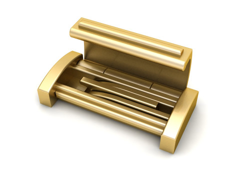 14 mm Rectangular Lock Box Combo of Plain and Diamond 3Dプリントモデル