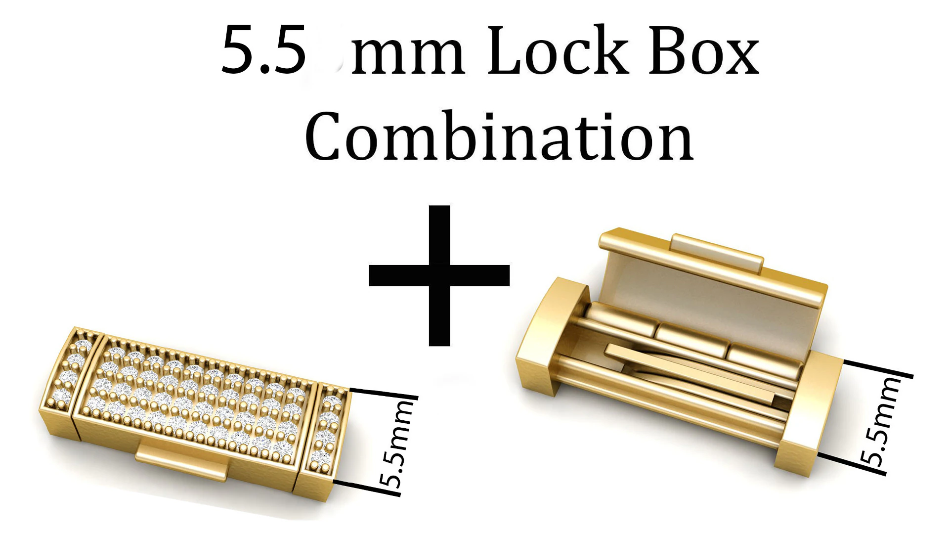 5.5 mm ダイヤモンドとプレーン ロックの組み合わせ 3Dプリントモデル .c4d .max .obj .3ds .fbx .stl .blend 