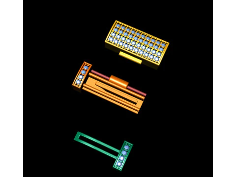 5.5 mm ダイヤモンドとプレーン ロックの組み合わせ 3Dプリントモデル
