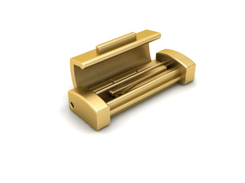 6 mm Rectangular Flip Lock Box Combination Modelo de Impressão 3D
