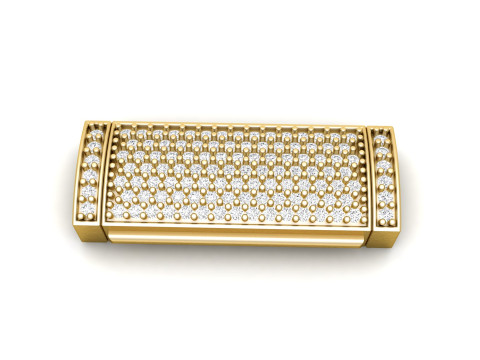 8 mm Rectangular Flip Lock Box Combination 3Dプリントモデル
