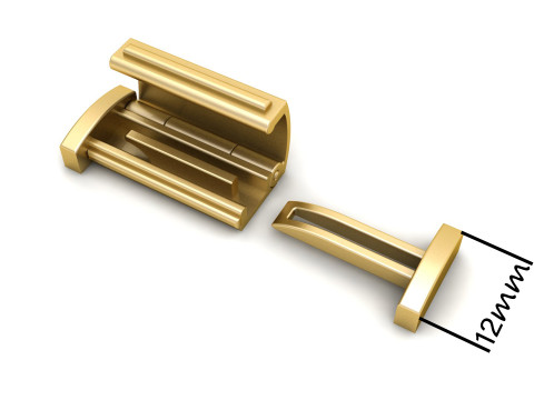 Jewellery Accessories Plain Gold Combination of 5 Sizes 3D-printmodel