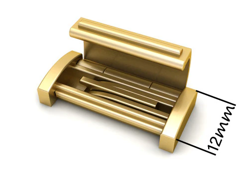 首饰配件 纯金 5 种尺寸组合 3D 打印模型