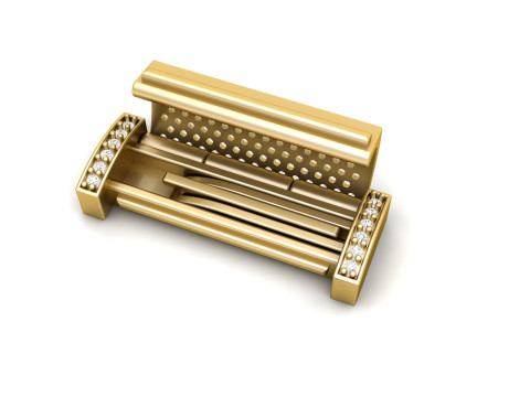 Diamond Bracelet Lock Box Combination of 6 sizes Modello di stampa 3D