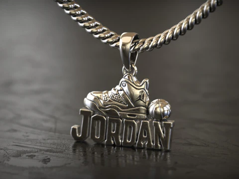 Air-Sneaker-Anh&auml;nger 3D Druckmodell