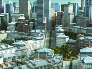 शहर 01 3D मॉडल