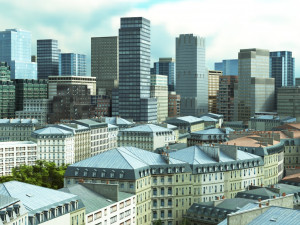 city 01 Modèle 3D
