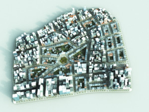 city 01 Modèle 3D