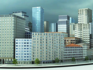 city 01 3D Model