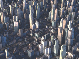 real time city 02 3D मॉडल