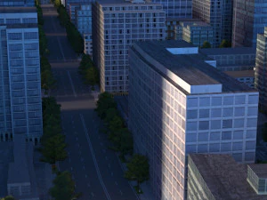 real time city 02 3D Model
