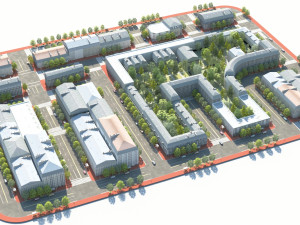 city scape 7 3D Model