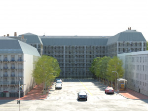 city scape 7 3D 모델
