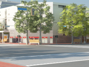 city scape 7 3D 모델