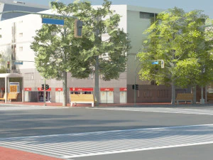 city scape 7 3D Model
