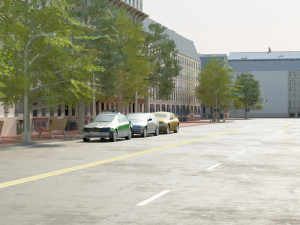 city scape 7 3D 모델