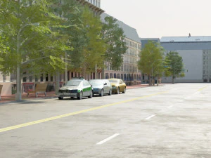 city scape 7 3D Model