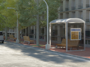 city scape 7 3D 모델