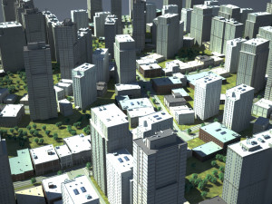 city scape 6 3D 模型