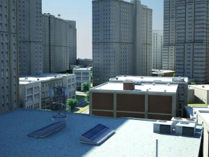 city scape 6 3D Model