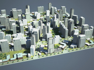 city scape 6 3D 模型