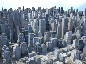 big city 43 3D Model