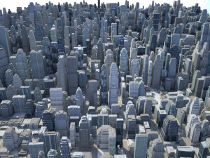 big city 43 3D Model