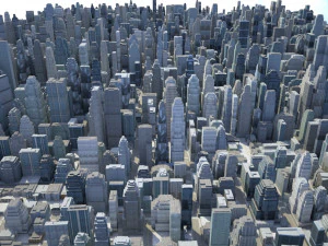 big city 43 3D Model