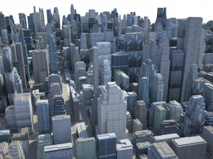 big city 43 3D Model
