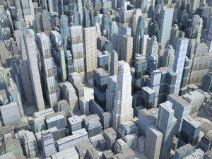 big city 43 3D Model