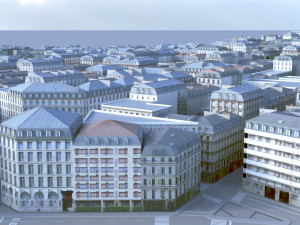 city block 04 3D Model