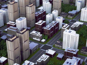 city block 05 3D Model