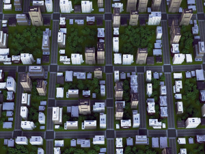 city block 05 3D Модель