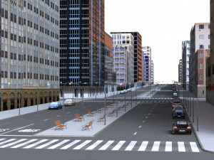 city block 07 3D 모델