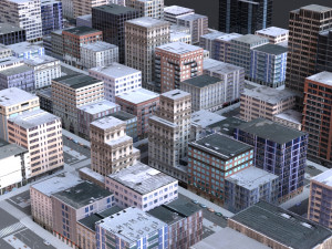 city block 07 3D 모델