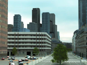 small city 03 3D Model