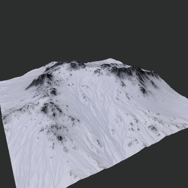 landscape 15 3D Модель .c4d .max .obj .3ds .fbx .stl .blend 