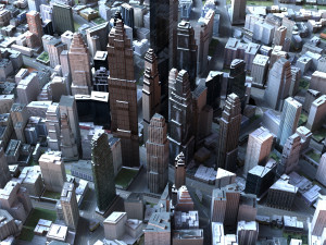 big city 50 3D Model