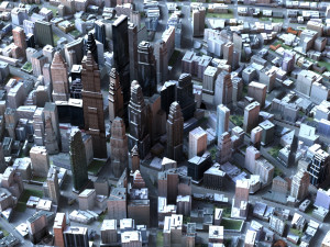 big city 50 3D Modell